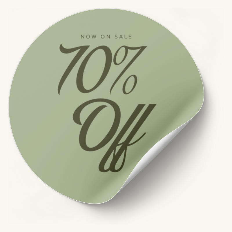 Psalms Percent Off Stickers No.1 (50 - 85%)