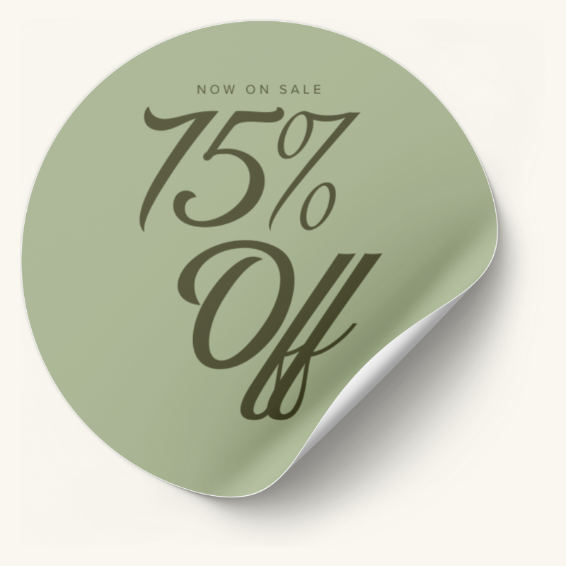 Psalms Percent Off Stickers No.1 (50 - 85%)