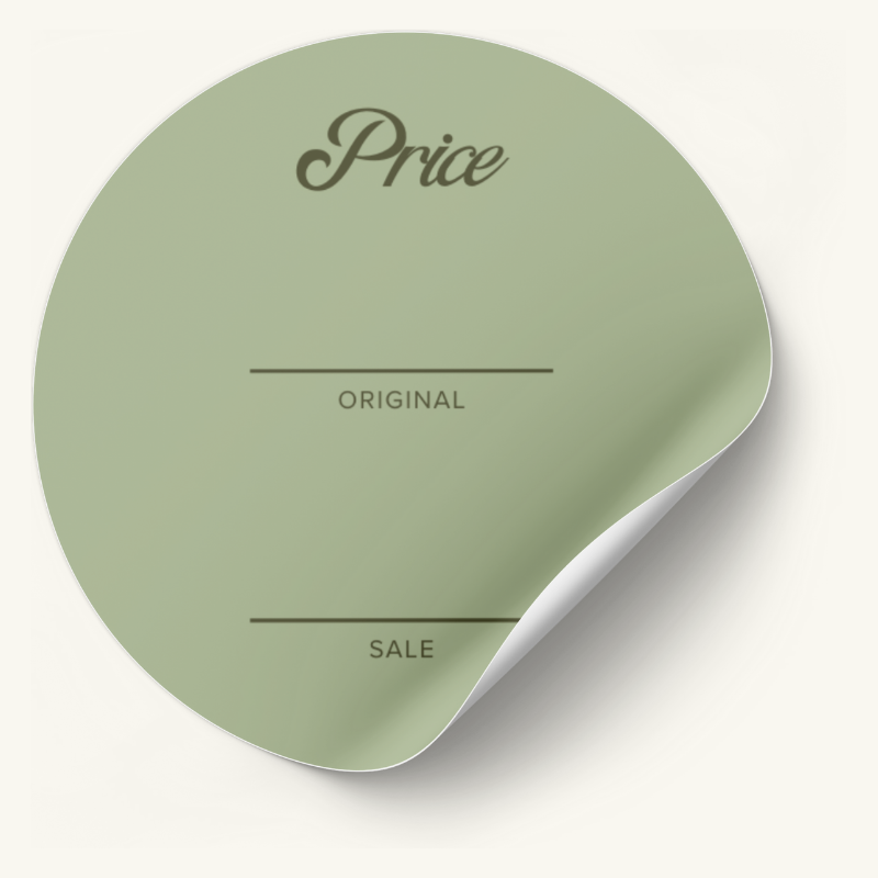 Psalm Discounted Price Stickers