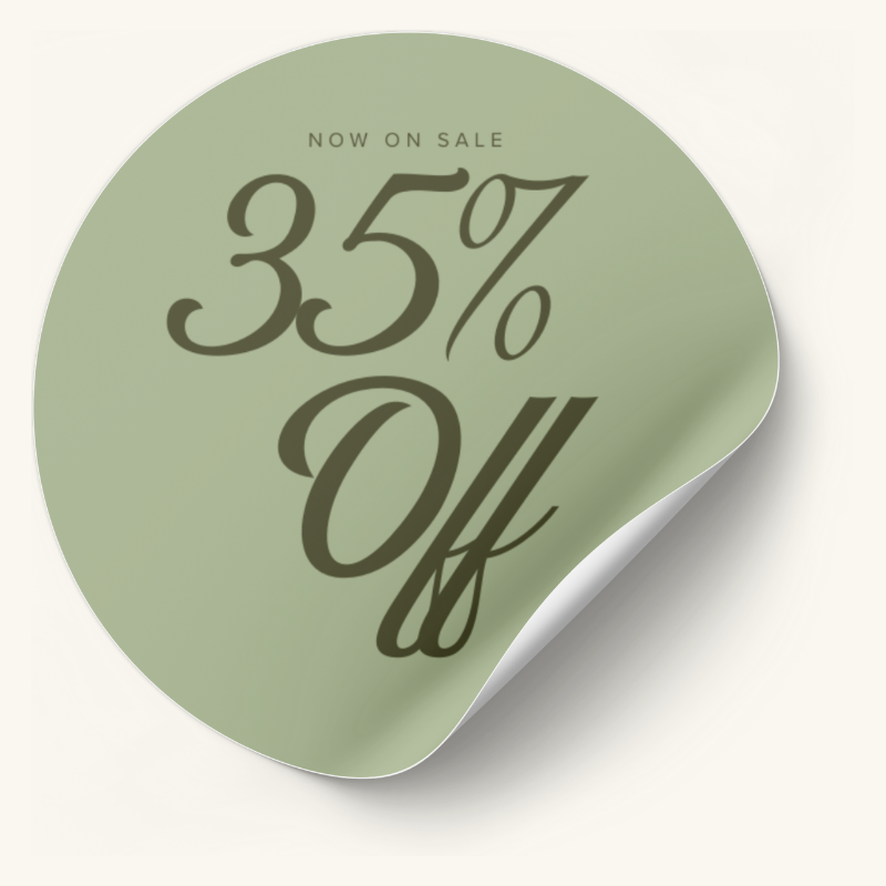 Psalms Percent Off Stickers No.1