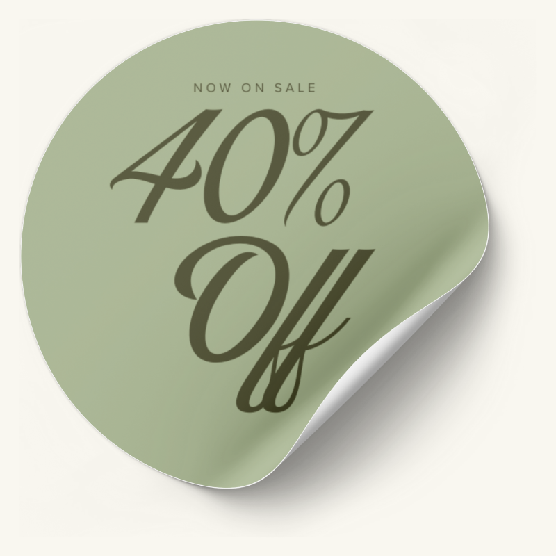 Psalms Percent Off Stickers No.1