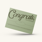 Psalms Wordy Thank You Card