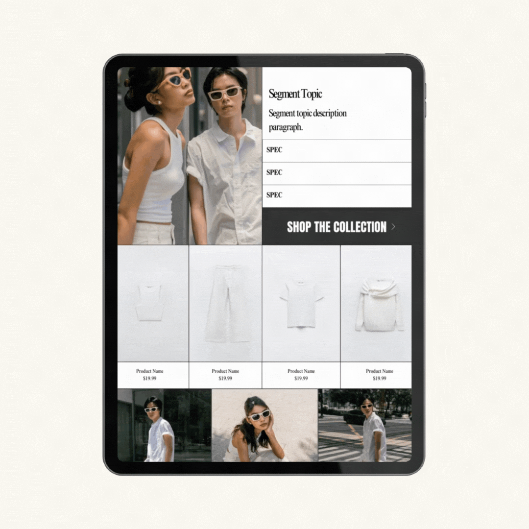 Bleeker Template Pack (Instagram Story + E-Mail Bundle)