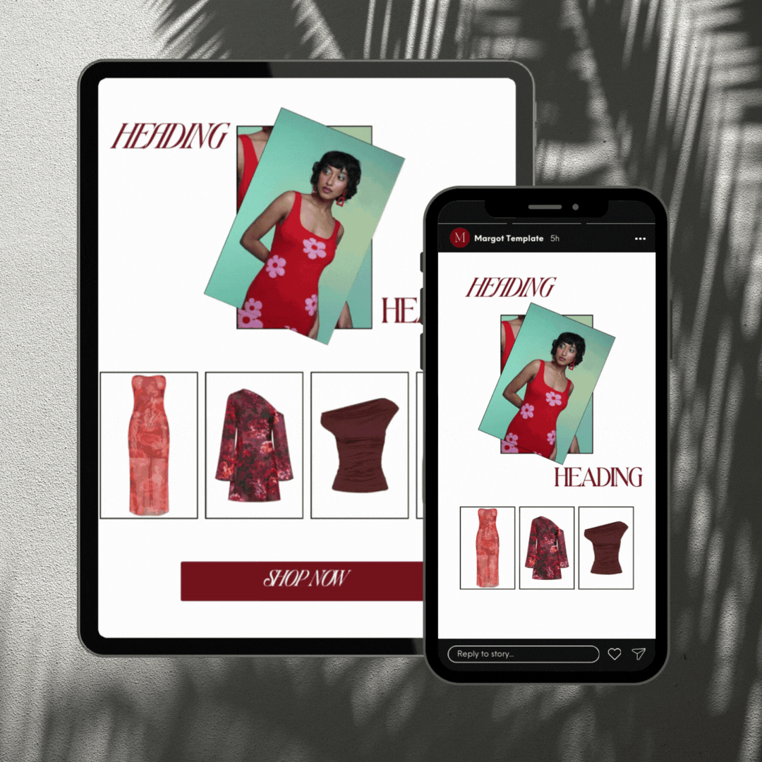 Margot Template Pack (Instagram Story + E-Mail Bundle)