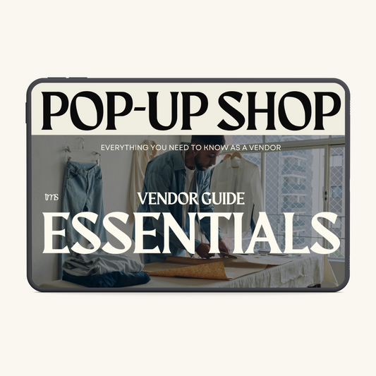 Pop-Up Shop Vendor Guide