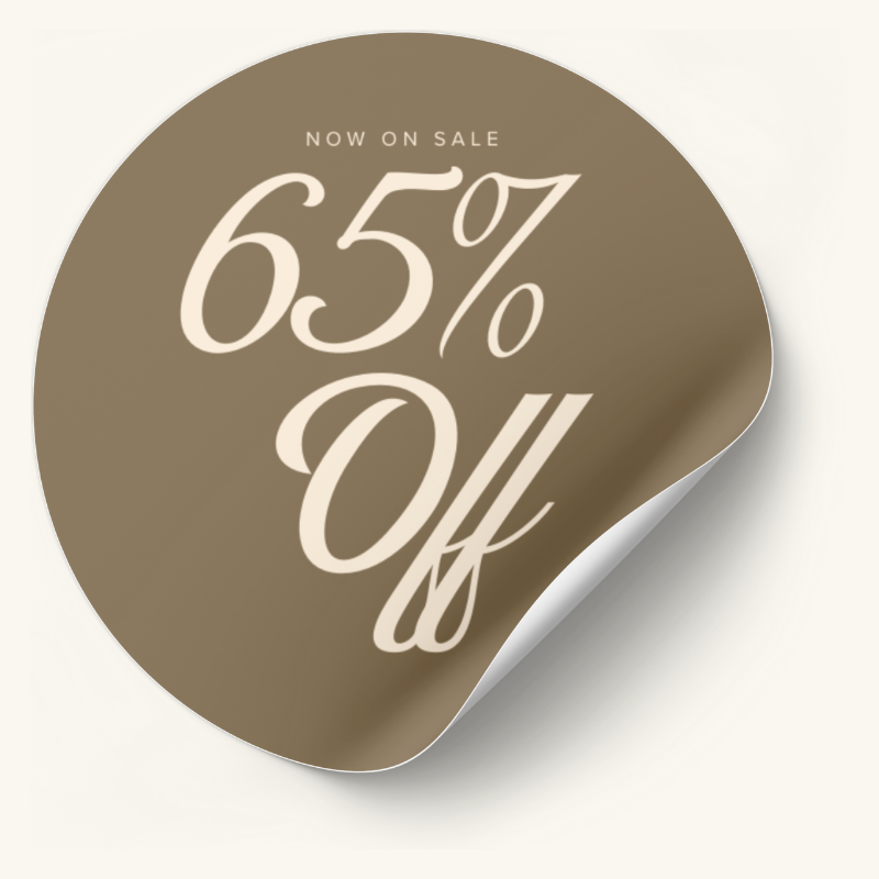 Psalms Percent Off Stickers No.1 (50 - 85%)