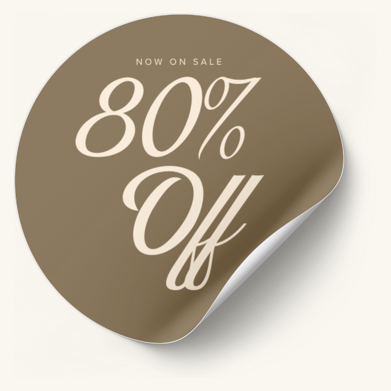 Psalms Percent Off Stickers No.1 (50 - 85%)