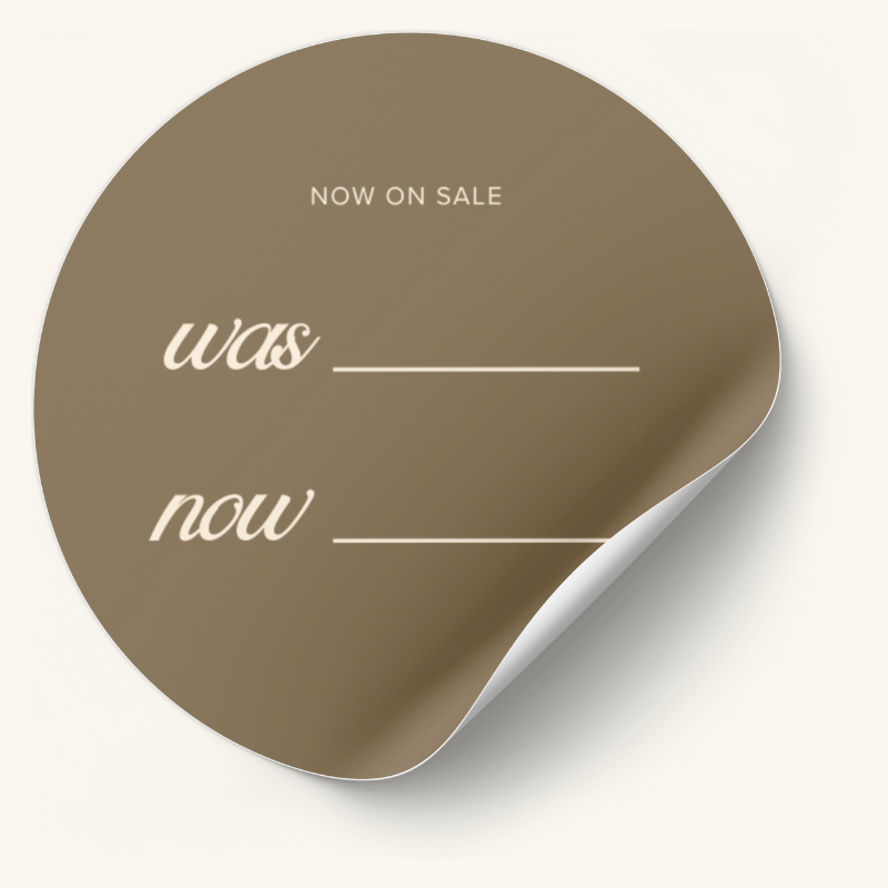 Psalm Discounted Price Stickers