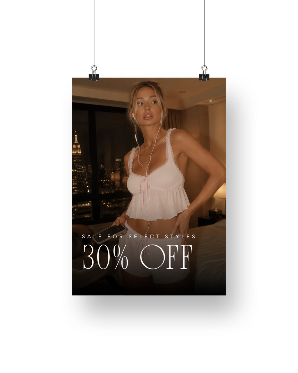 Mitzi Promotional Campaign Signage