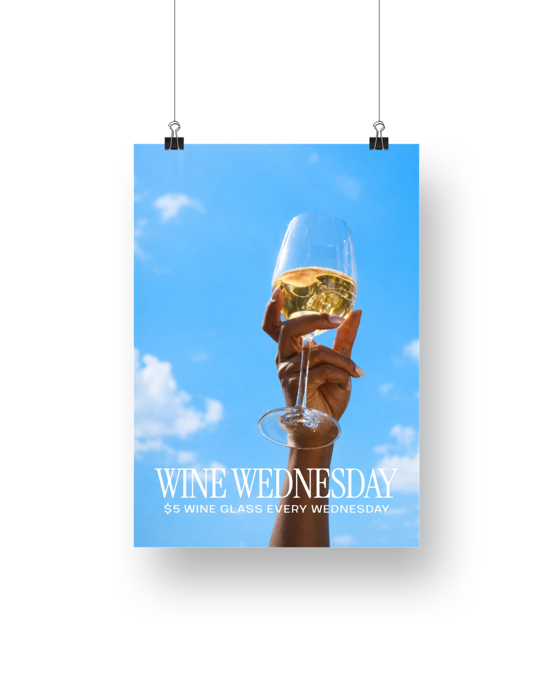 Capri Wine Promotion Signage