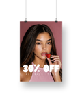 Lola No 2. Percent Off Sale Signage