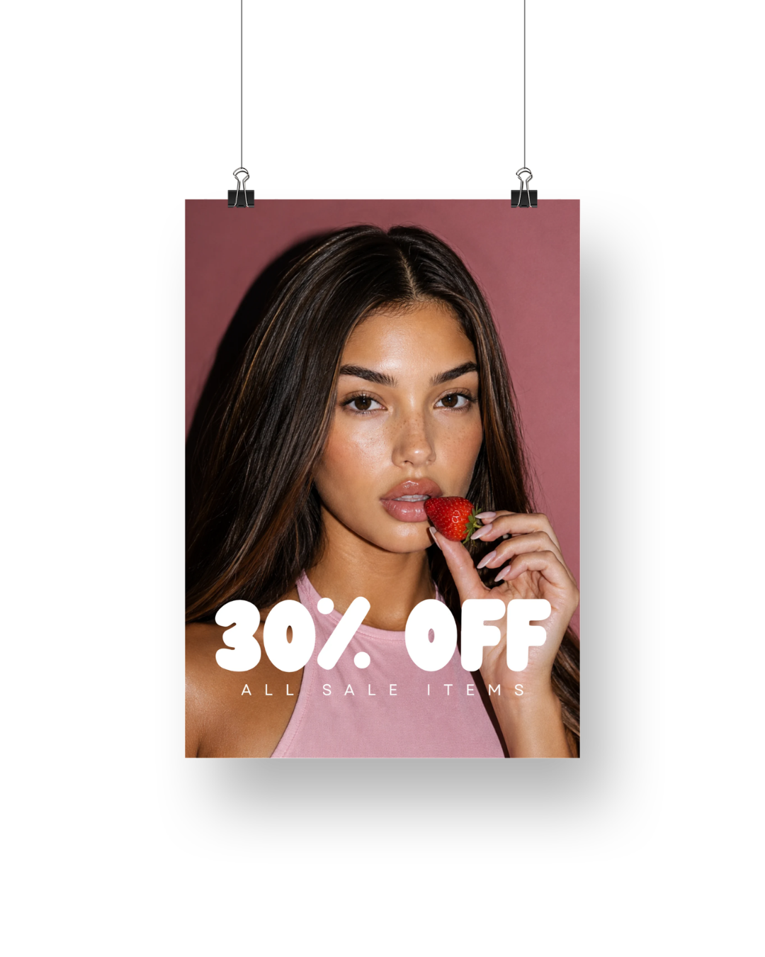 Lola No 2. Percent Off Sale Signage