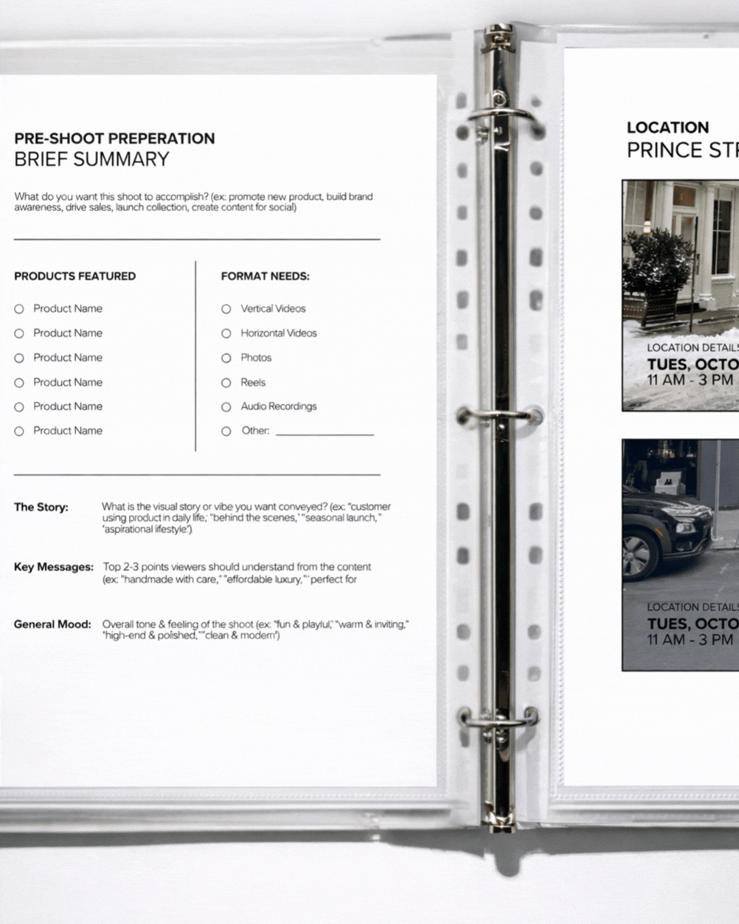 The Content Day Planner