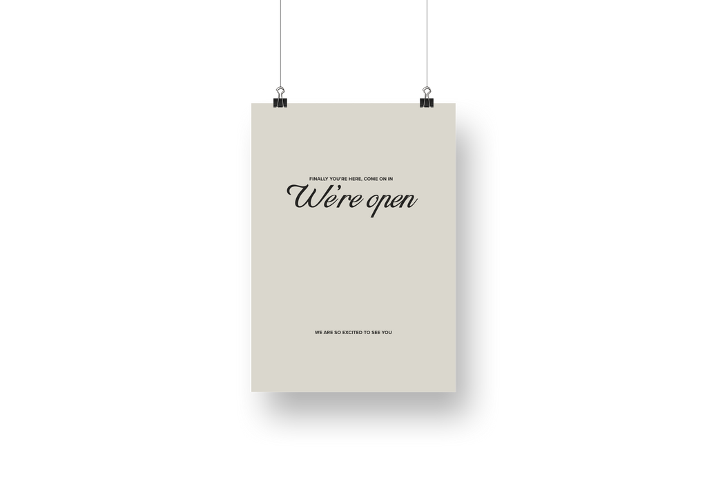 Psalms Classic Open Sign No. 2