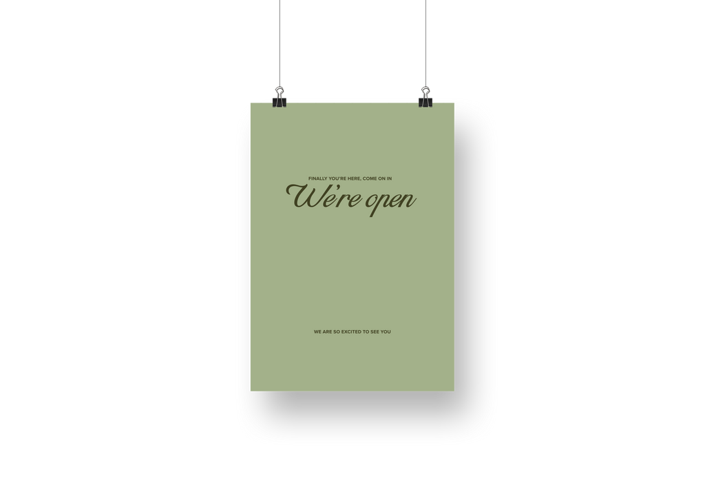 Psalms Classic Open Sign No. 2