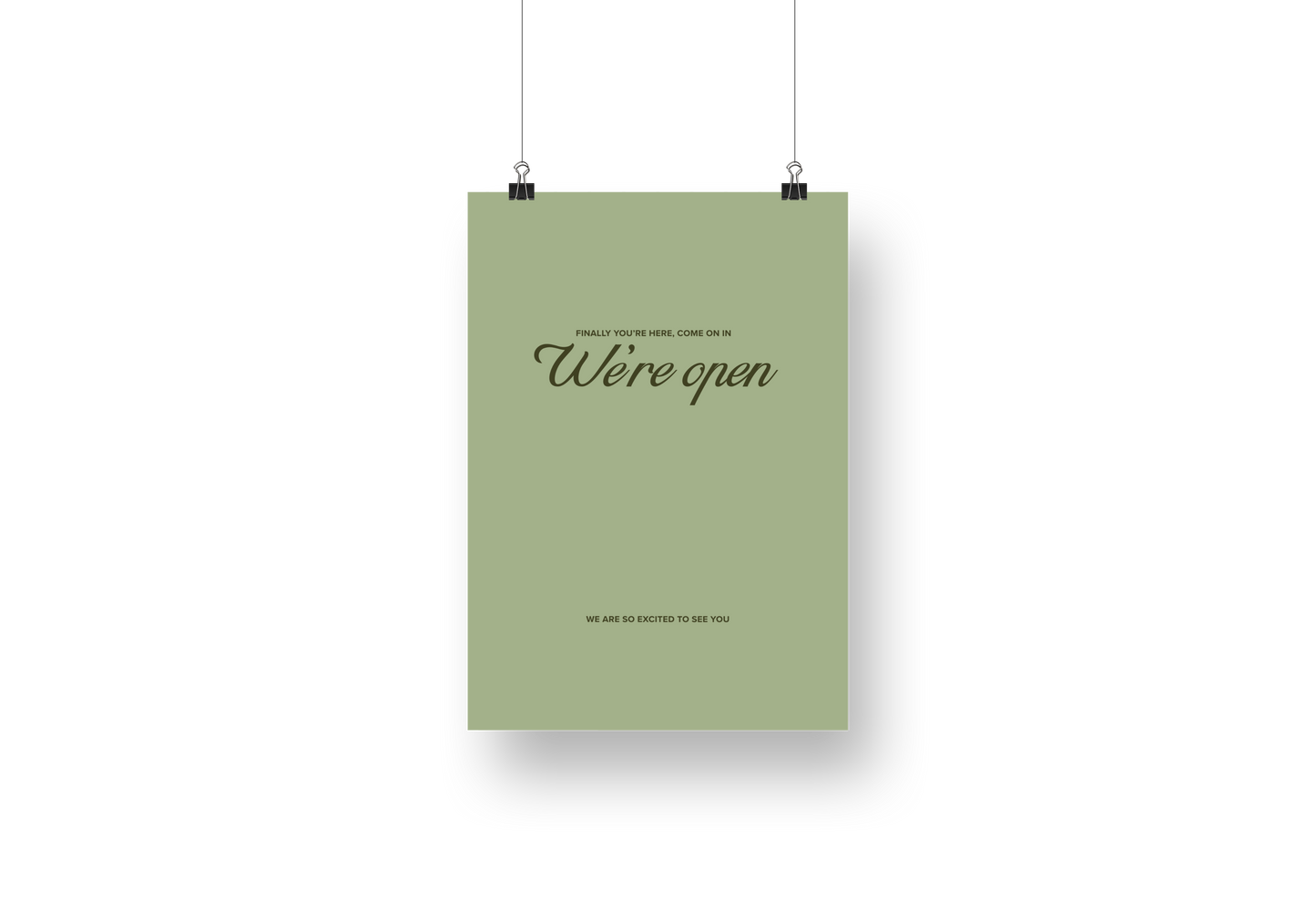 Psalms Classic Open Sign No. 2