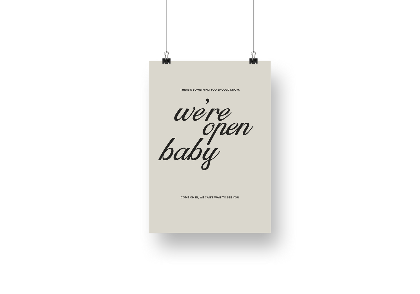 Psalms We’re Open/Closed Baby Sign Pack