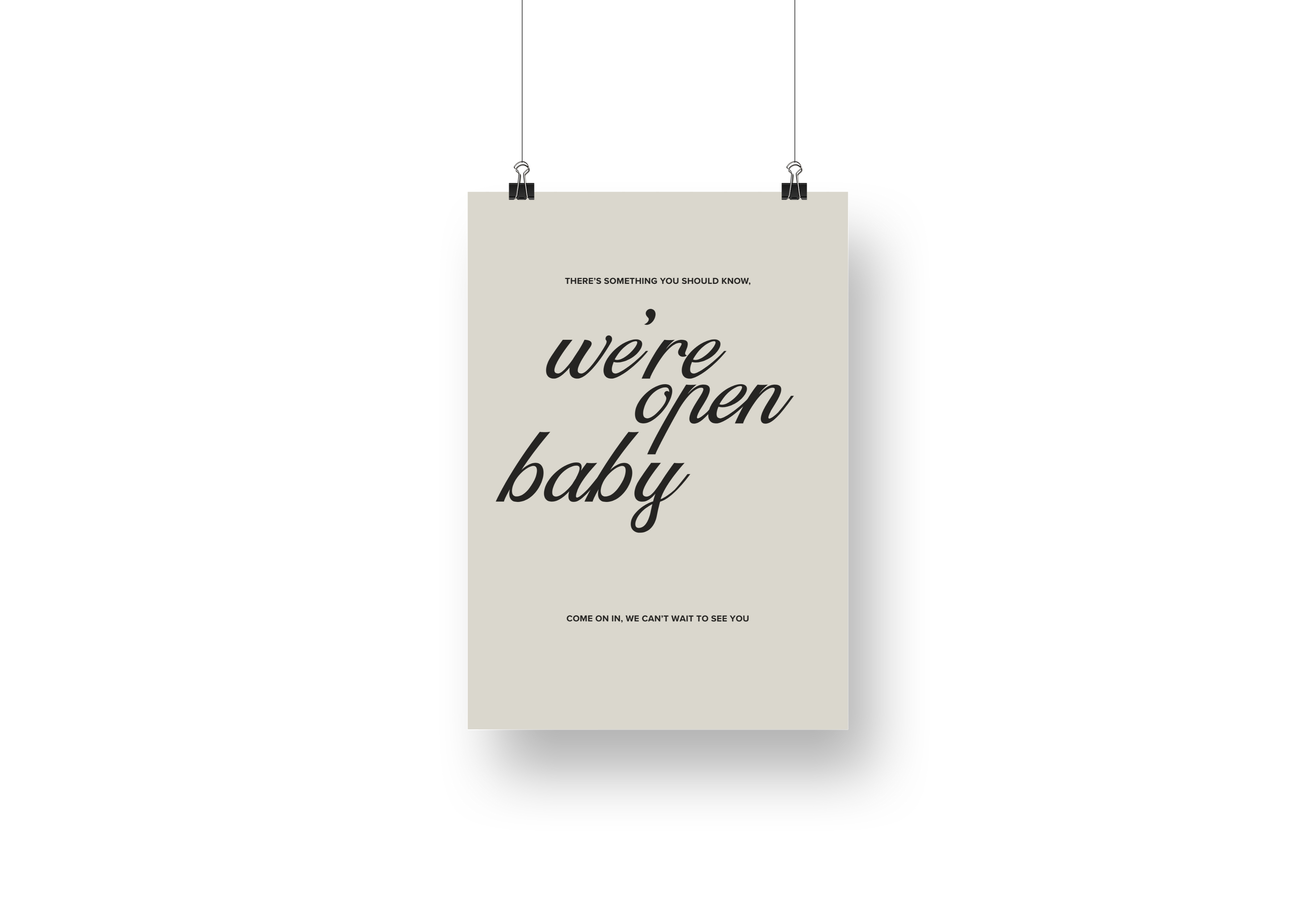 Psalms We’re Open/Closed Baby Sign Pack
