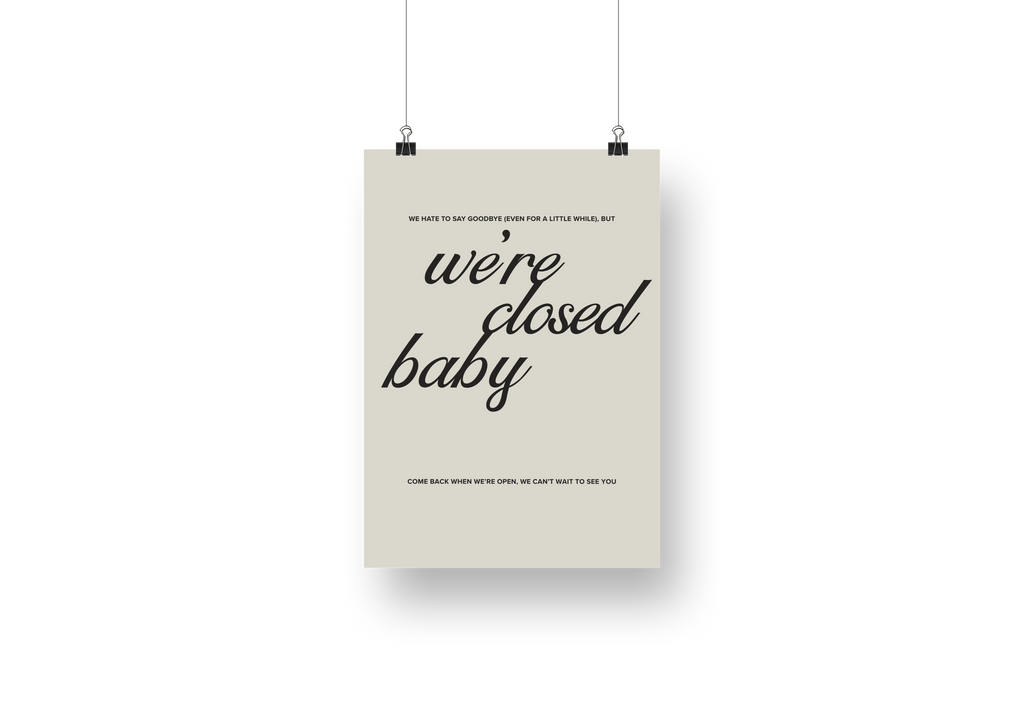 Psalms We’re Open/Closed Baby Sign Pack