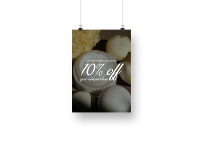 Psalms Beauty Clearance & Sale Discount Sign