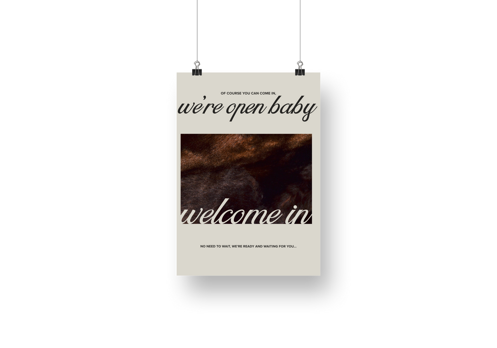 Psalms We’re Open Baby Sign